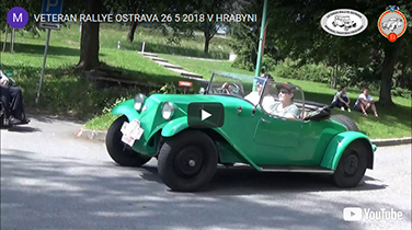 Veteran Rallye Ostrava 2018 Hrabyne
